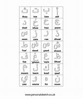 Image result for Arabic Alphabet Coloring Sheets
