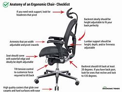 Image result for Ergonomic Chair Adjustments