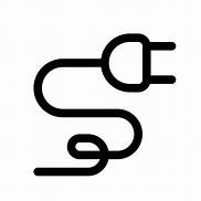 Image result for Power Cord Icon