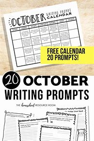 Image result for October Writing Prompts