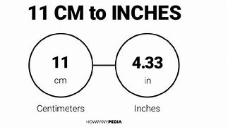 Image result for How Big Is 11 Cm