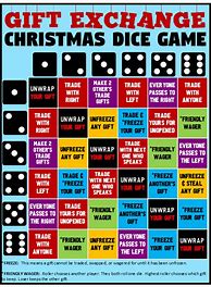 Image result for Christmas One Dice Game