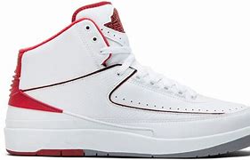 Image result for Jordan 2 Retro Red On Feet