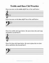 Image result for Free Printable Piano Note Worksheets