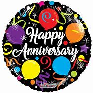 Image result for Happy Anniversary Curve Balloons