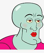 Image result for Handsome Squidward Funny Faces