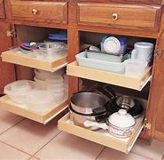 Image result for Lazy Susan Pull Out Cabinet