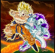 Image result for Goku vs Frieza Ultimate Form