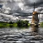 Image result for A Traditional Ancient Windmill in France Wallpaper