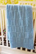 Image result for Basketweave Baby Blanket Knit Pattern