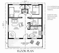 Image result for 24X30 House Plans 2 Bedroom