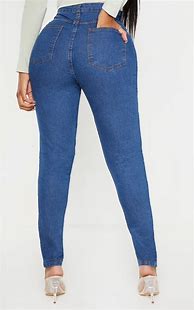 Image result for High Waisted Denim Jeans