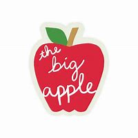 Image result for New York Big Apple Stickers
