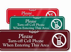 Image result for Please Turn Off Cell Phone Sign