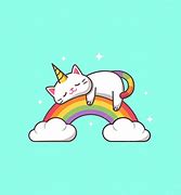 Image result for Rainbow Unicorn Cat