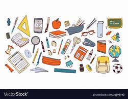 Image result for School Stuff Vector Image