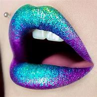 Image result for Glitter Lips Colorful