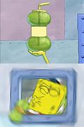 Image result for Spongebob Fish Giving Juic Meme