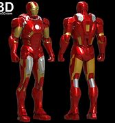 Image result for Iron Man Mark 7 Armor 3D Model