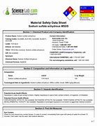 Image result for Sodium Sulfate NFPA