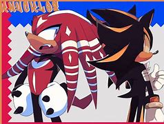 Image result for Knuckles and Shadow