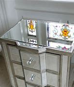 Image result for Mirrored Bedside Cabinets