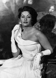 Image result for Yvonne DeCarlo Colorized