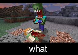 Image result for Minecraft Zombie Memes