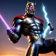 Image result for Thanos Holding Thor
