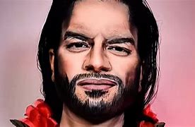 Image result for Roman Reigns with Makeup