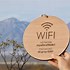 Image result for Wifi Password Sign Wood