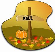 Image result for Fall Sign Clip Art