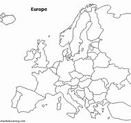 Image result for Europe Continent Map Outline