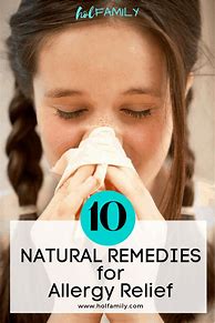 Image result for Natural Remedy Allergy