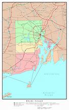 Image result for Map of RI and Mass