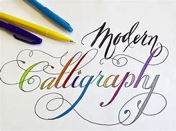 Image result for English Word Lettering in Modern Calligraphy