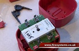 Image result for Changing Battery On Fire Alarm