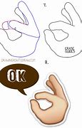 Image result for Okay Hand Drawing