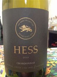Image result for The Hess Collection Chardonnay Hess Shirtail Creek