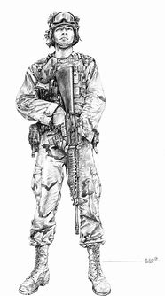 Image result for Cool Military Drawings