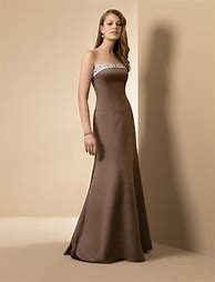Image result for Champagne Bridesmaid Dresses Alfred Angelo