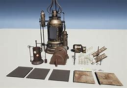 Image result for Steampunk Giant Factory Art