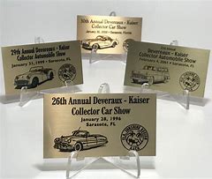 Image result for Car Show Little Plaques