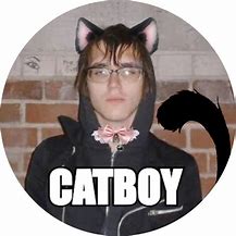 Image result for Male Catboy Meme