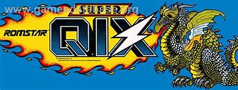 Image result for Qix Arcade Logo