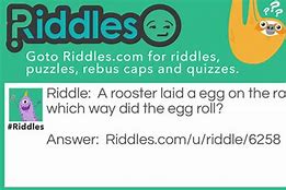 Image result for Rooster Riddle