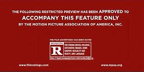 Image result for MPAA R Rating