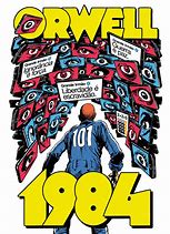 Image result for 1984 George Orwell Art