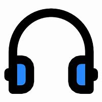 Image result for Headphone Icon Blue Color PNG