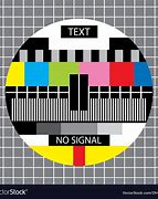 Image result for TV No Signal Blue
